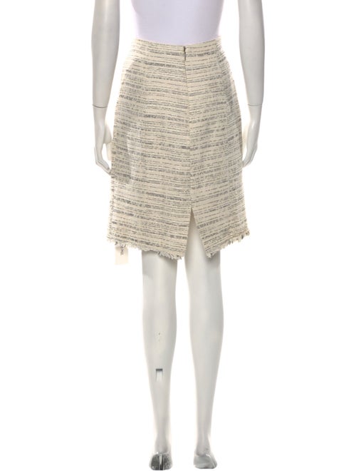 Tailored by Rebecca Taylor Tweed Pattern Knee-Length Skirt