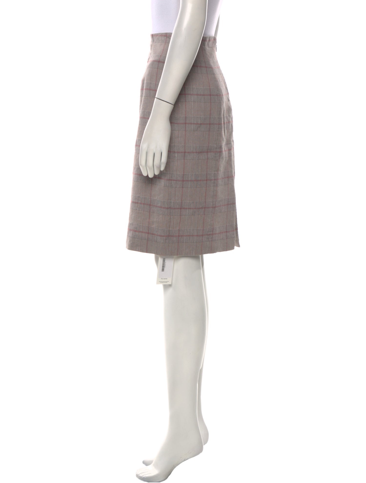 Tailored by Rebecca Taylor Plaid Print Knee-Length Skirt
