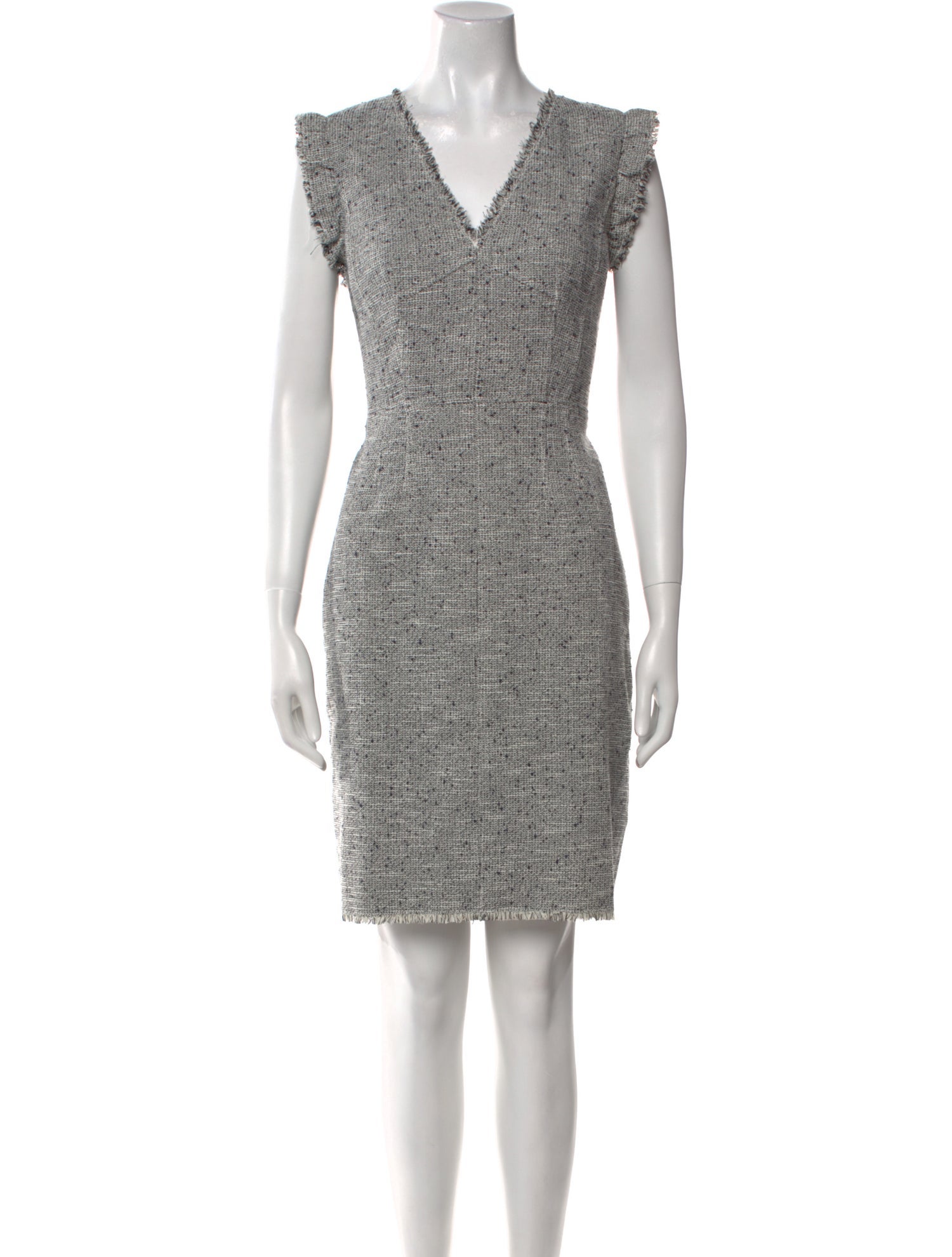 Tailored by Rebecca Taylor Printed Knee-Length Dress w/ Tags