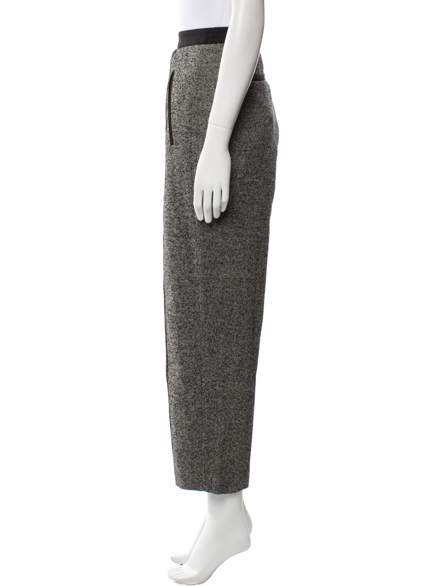 Tailored by Rebecca Taylor Wool Straight Leg Pants