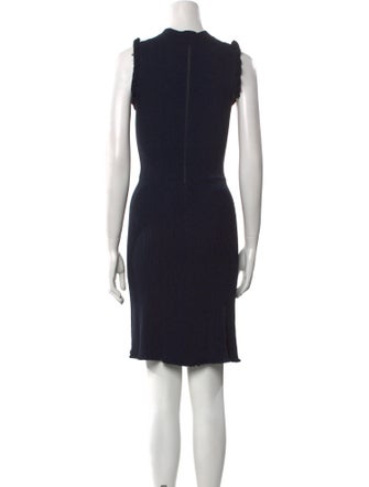 Tailored by Rebecca Taylor Mock Neck Mini Dress