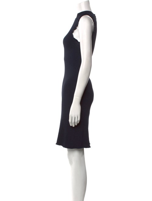 Tailored by Rebecca Taylor Mock Neck Knee-Length Dress
