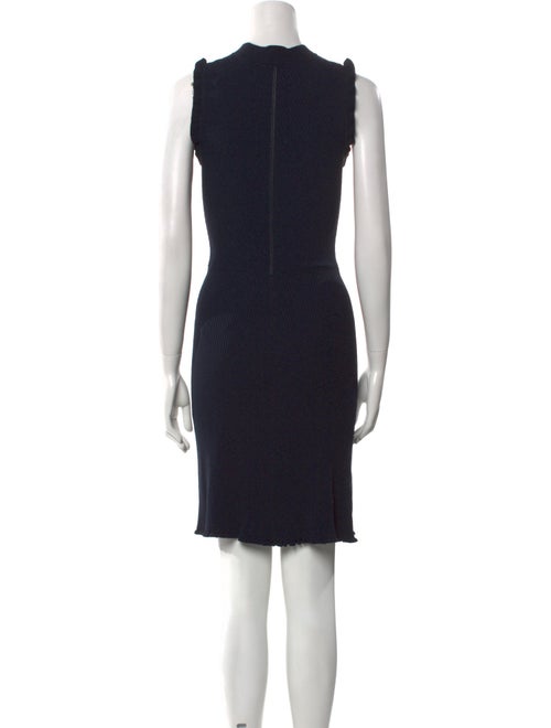 Tailored by Rebecca Taylor Mock Neck Knee-Length Dress
