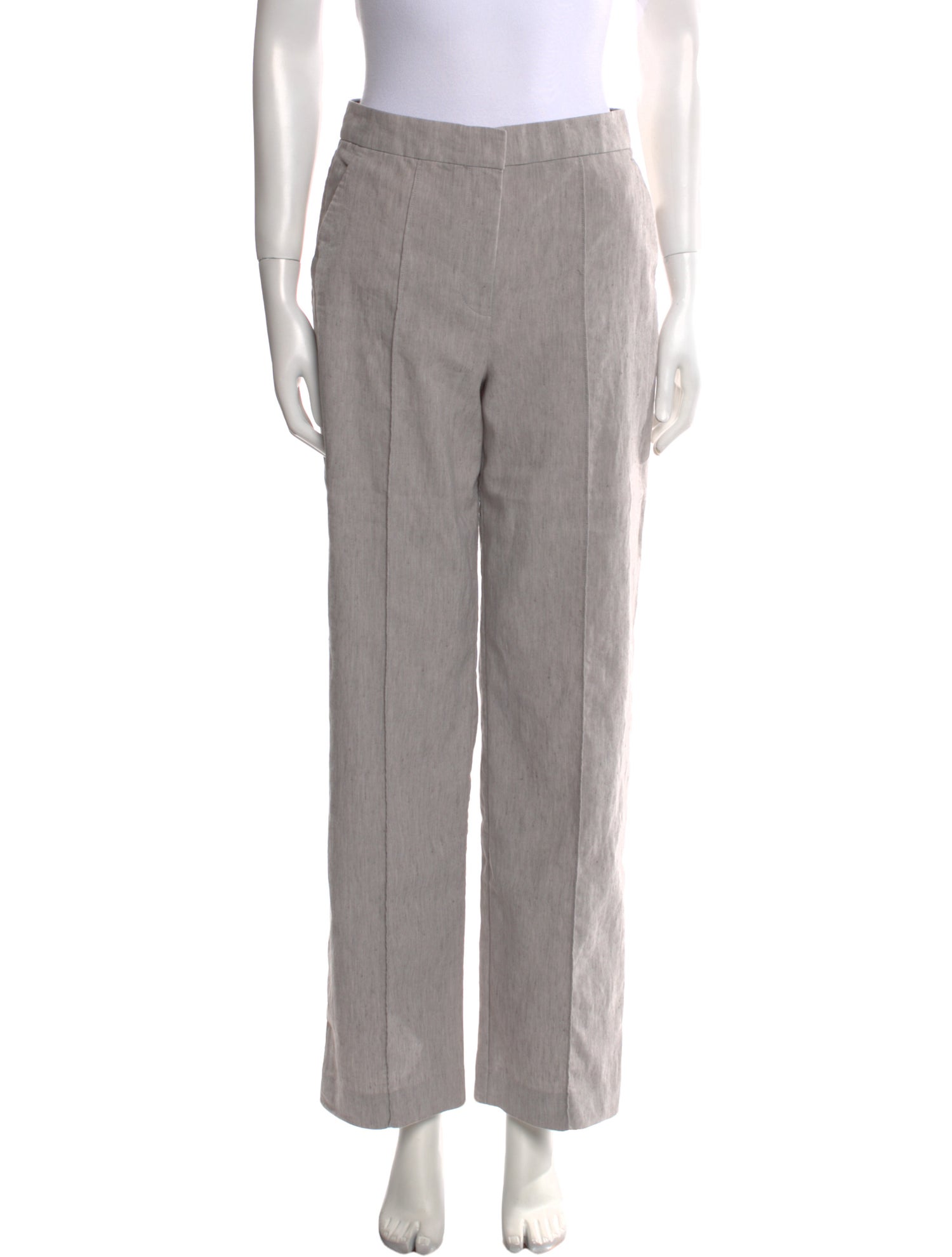 Tailored by Rebecca Taylor Linen Wide Leg Pants