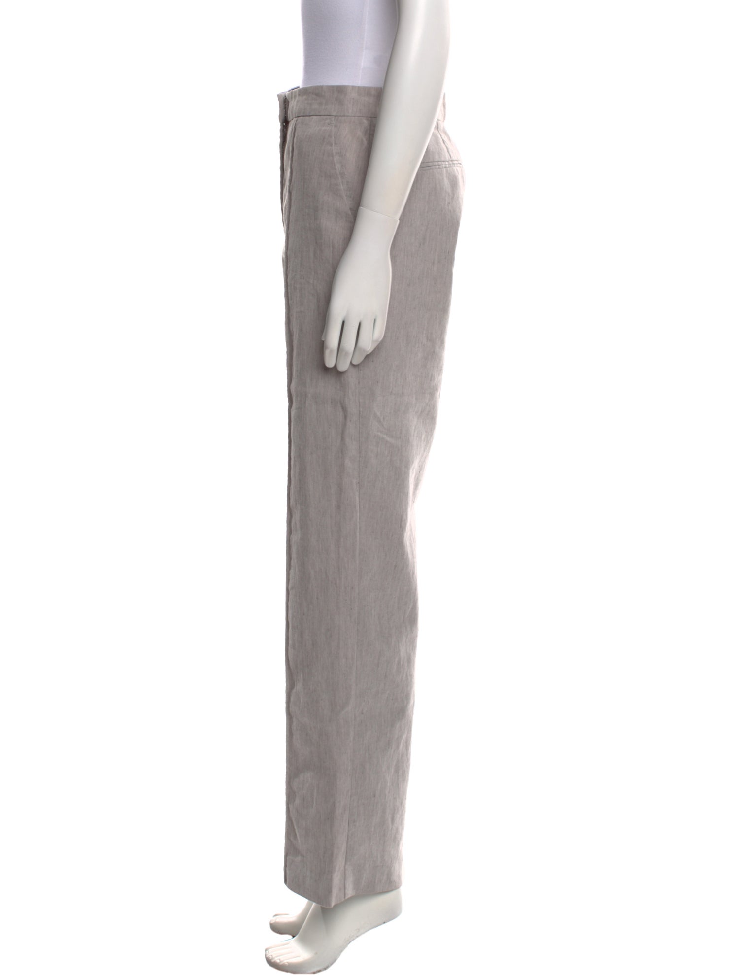 Tailored by Rebecca Taylor Linen Wide Leg Pants