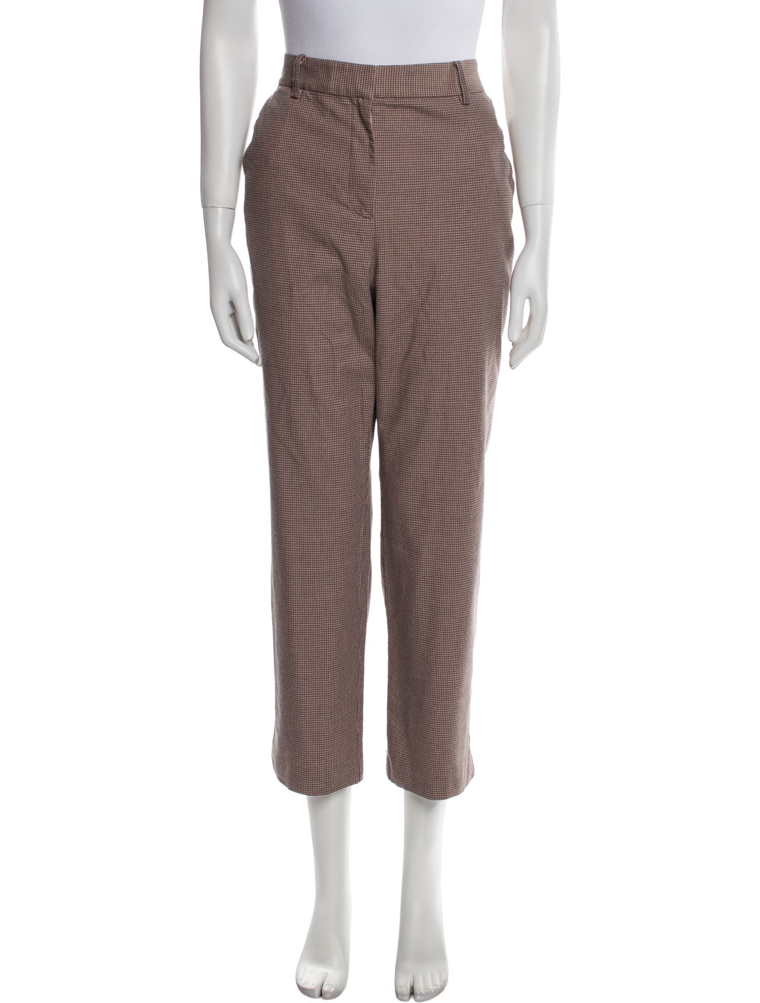 Tailored by Rebecca Taylor Plaid Print Straight Leg Pants w/ Tags