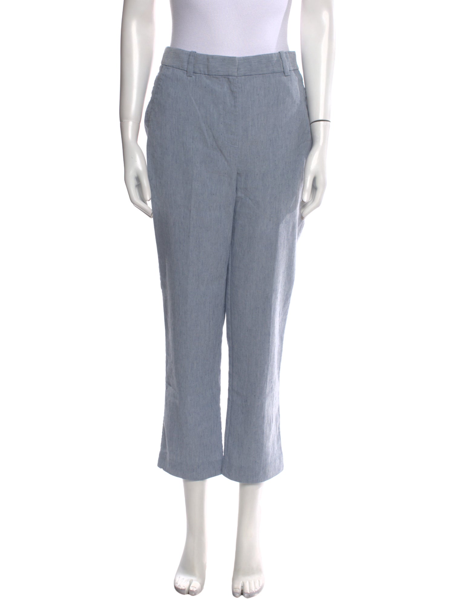 Tailored by Rebecca Taylor Linen Straight Leg Pants