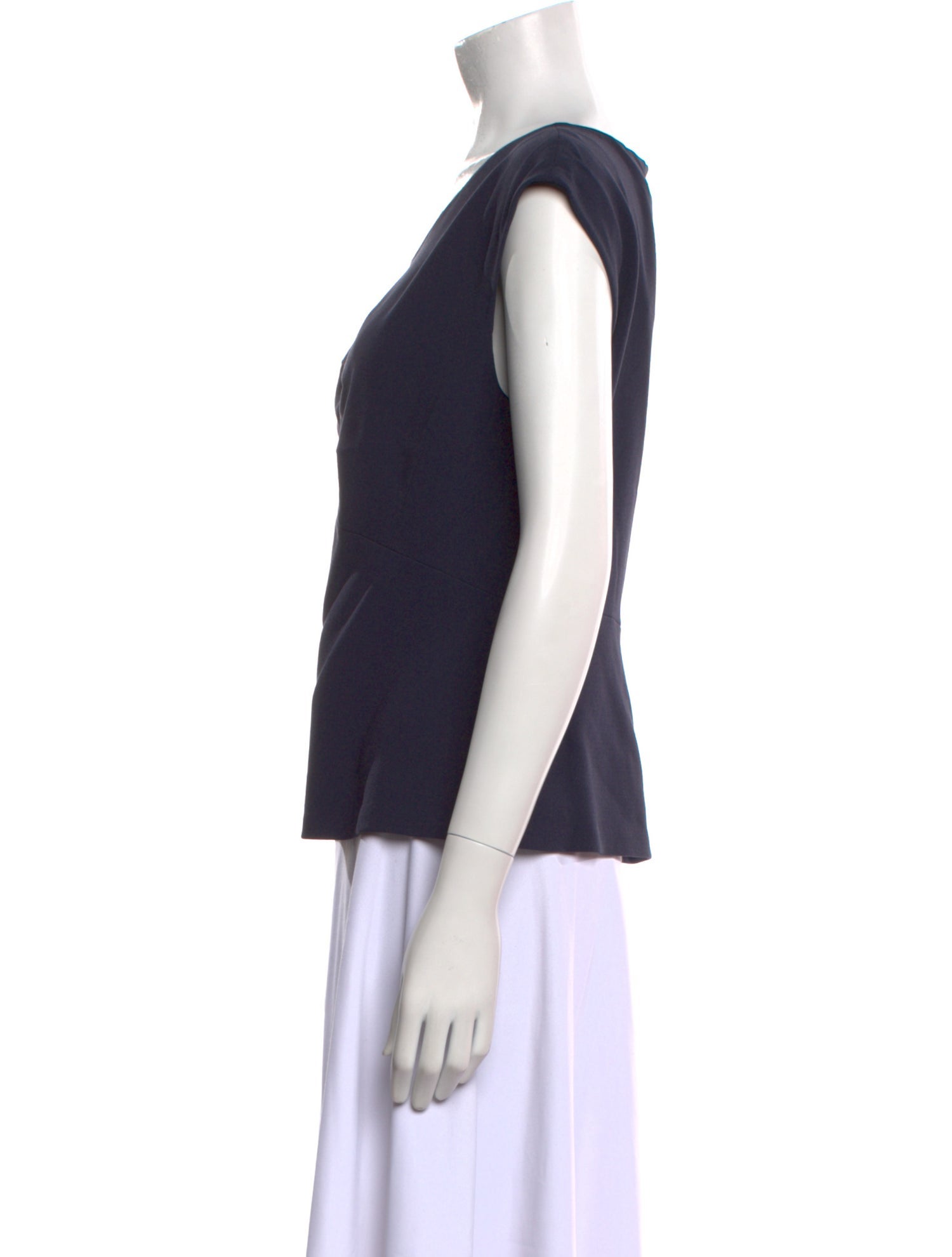 Tailored by Rebecca Taylor V-Neck Short Sleeve Top