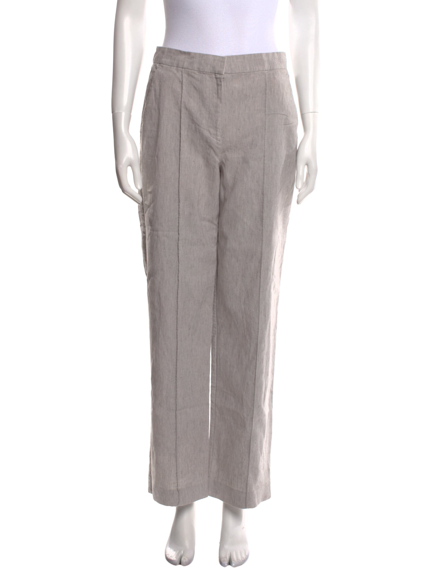 Tailored by Rebecca Taylor Linen Wide Leg Pants