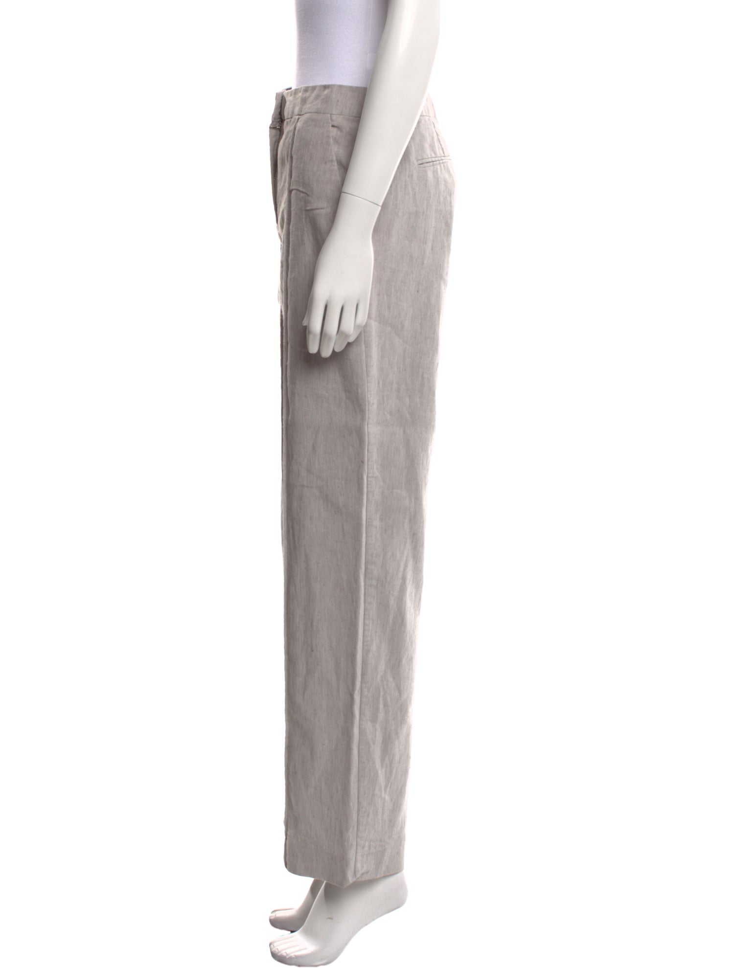 Tailored by Rebecca Taylor Linen Wide Leg Pants