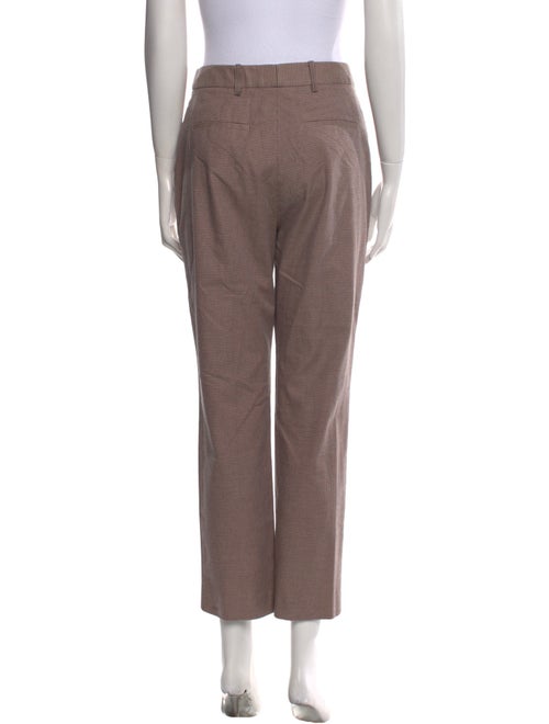 Tailored by Rebecca Taylor Plaid Print Straight Leg Pants