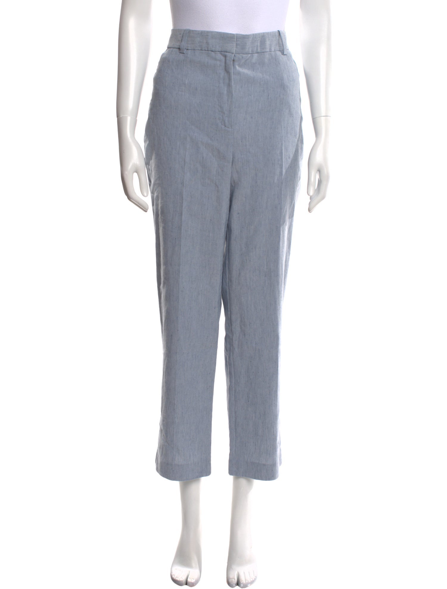 Tailored by Rebecca Taylor Linen Straight Leg Pants