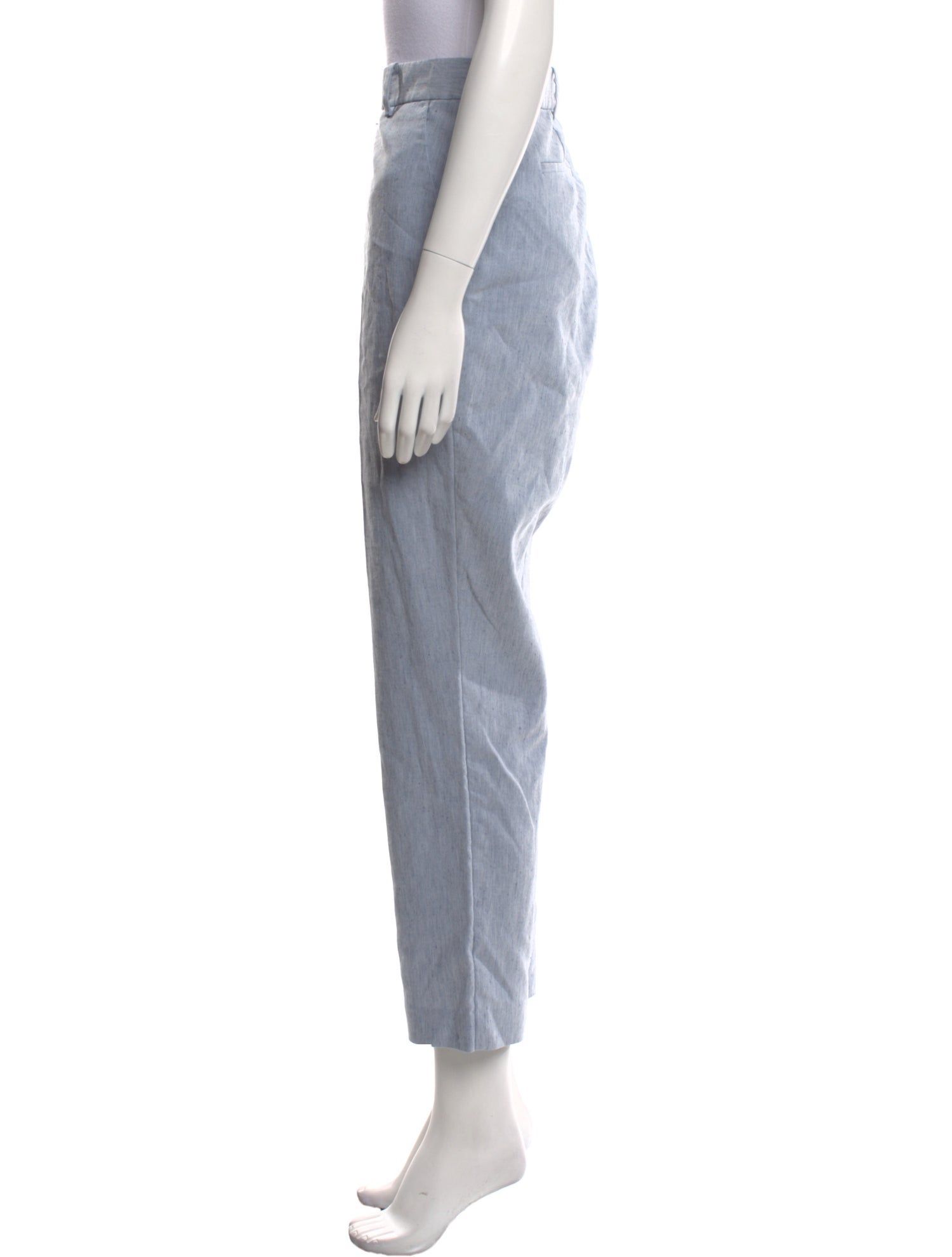 Tailored by Rebecca Taylor Linen Straight Leg Pants