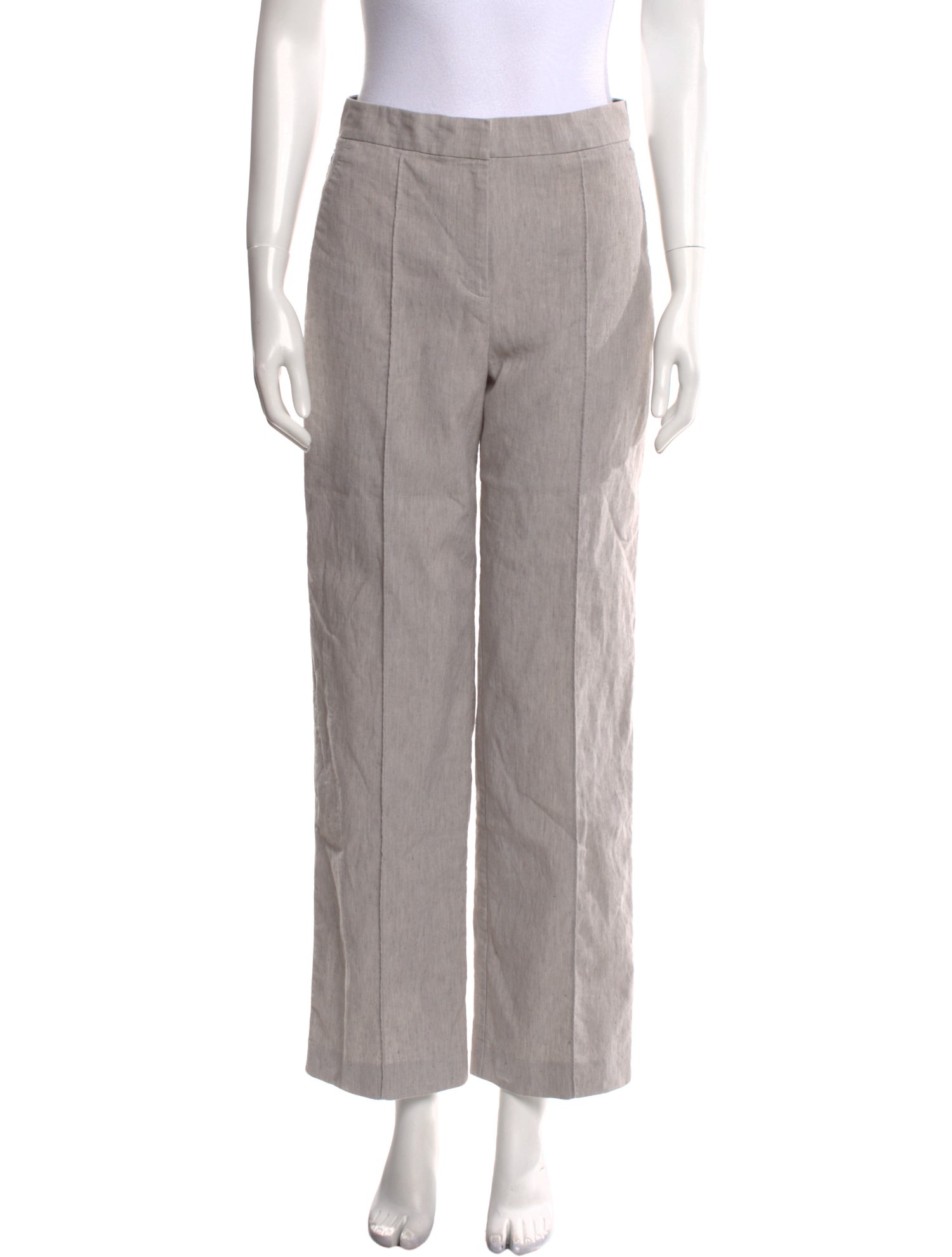 Tailored by Rebecca Taylor Linen Straight Leg Pants
