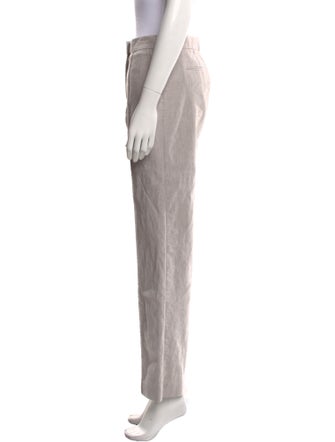 Tailored by Rebecca Taylor Linen Straight Leg Pants