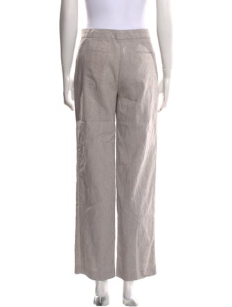 Tailored by Rebecca Taylor Linen Straight Leg Pants