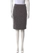 Tailored by Rebecca Taylor Tweed Knee-Length Skirt