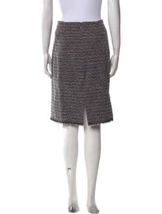 Tailored by Rebecca Taylor Tweed Knee-Length Skirt