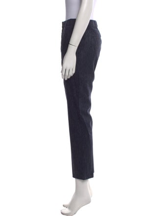 Tailored by Rebecca Taylor Striped Straight Leg Pants
