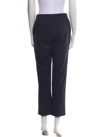 Tailored by Rebecca Taylor Striped Straight Leg Pants