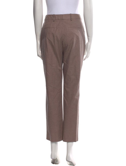 Tailored by Rebecca Taylor Plaid Print Straight Leg Pants