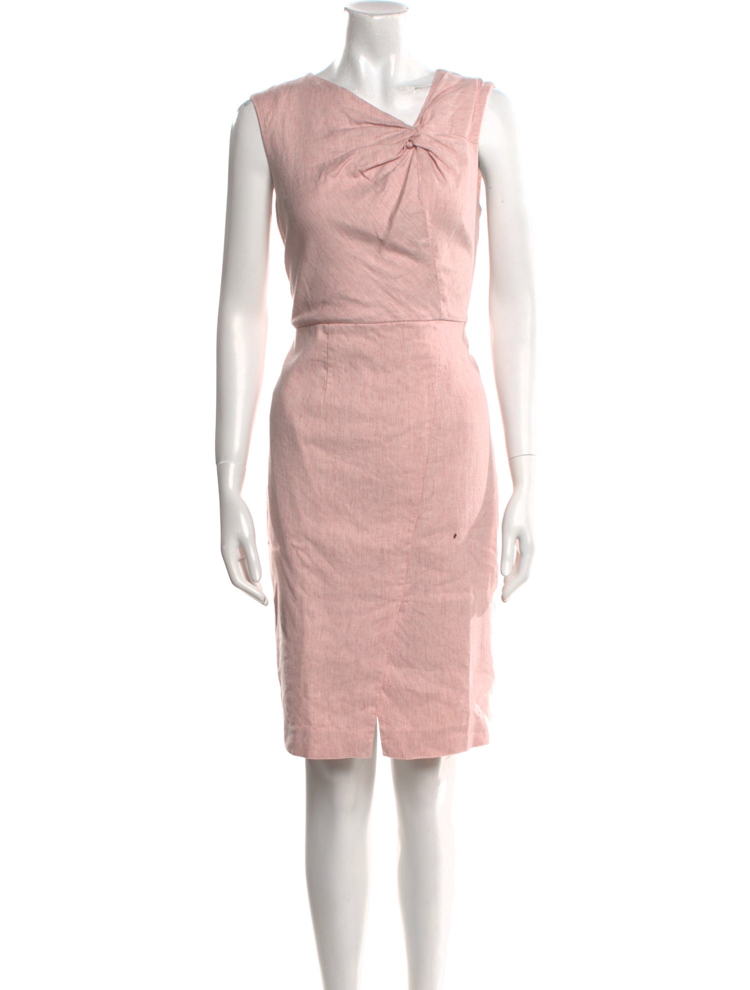 Tailored by Rebecca Taylor Asymmetrical Knee-Length Dress