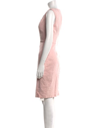 Tailored by Rebecca Taylor Asymmetrical Knee-Length Dress