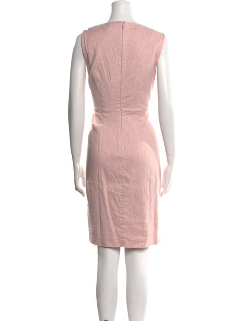 Tailored by Rebecca Taylor Asymmetrical Knee-Length Dress