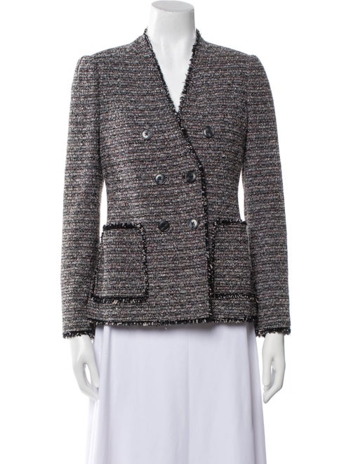 Tailored by Rebecca Taylor Tweed Striped Evening Jacket