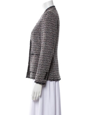 Tailored by Rebecca Taylor Tweed Striped Evening Jacket