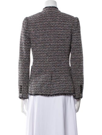 Tailored by Rebecca Taylor Tweed Striped Evening Jacket