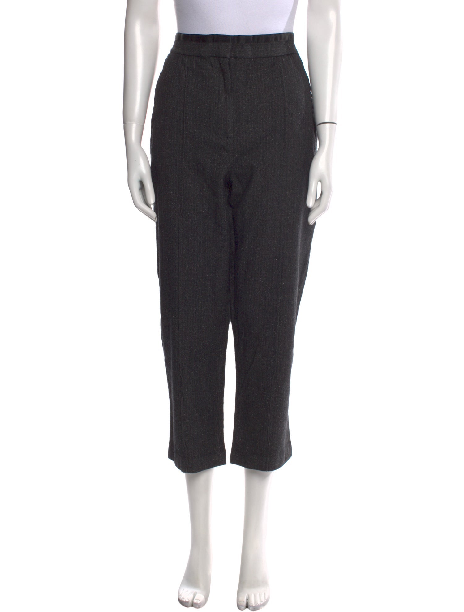 Tailored by Rebecca Taylor Wool Straight Leg Pants