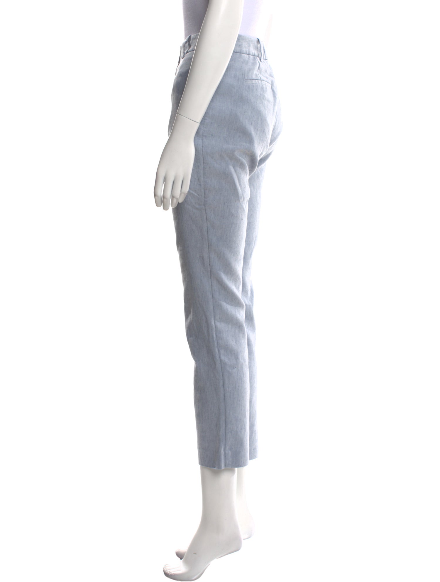 Tailored by Rebecca Taylor Linen Straight Leg Pants