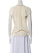 Tailored by Rebecca Taylor Silk Crew Neck Blouse