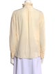 Tailored by Rebecca Taylor Silk Mock Neck Blouse