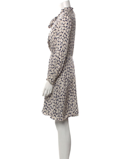 Tailored by Rebecca Taylor Floral Print Knee-Length Dress