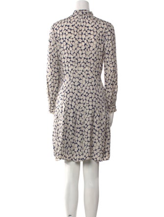 Tailored by Rebecca Taylor Floral Print Knee-Length Dress