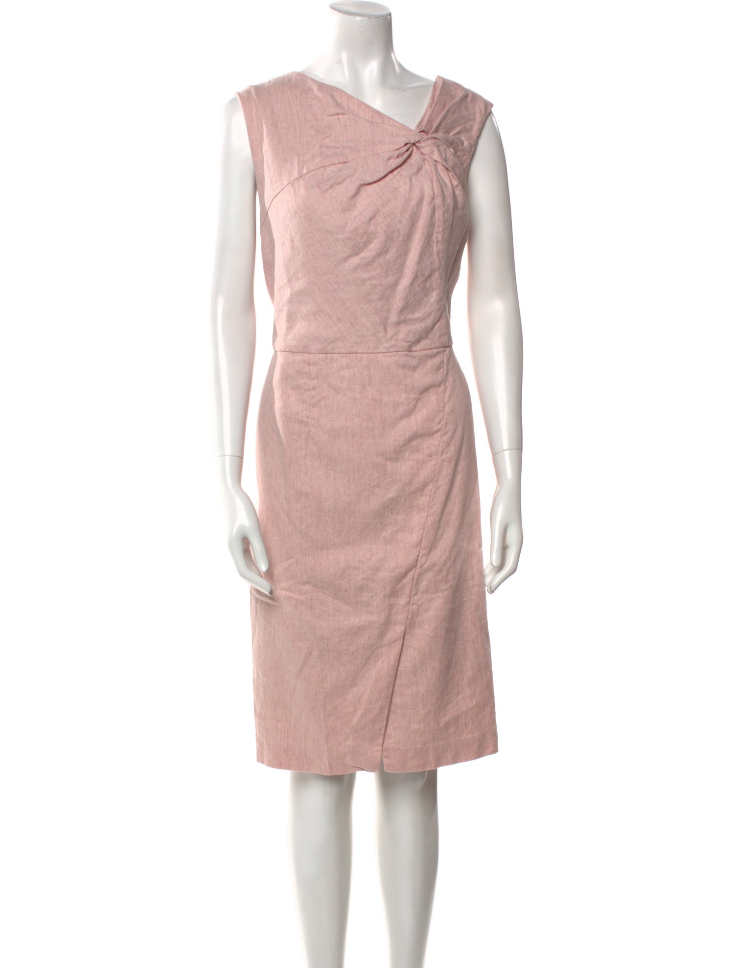 Tailored by Rebecca Taylor Cowl Neck Knee-Length Dress