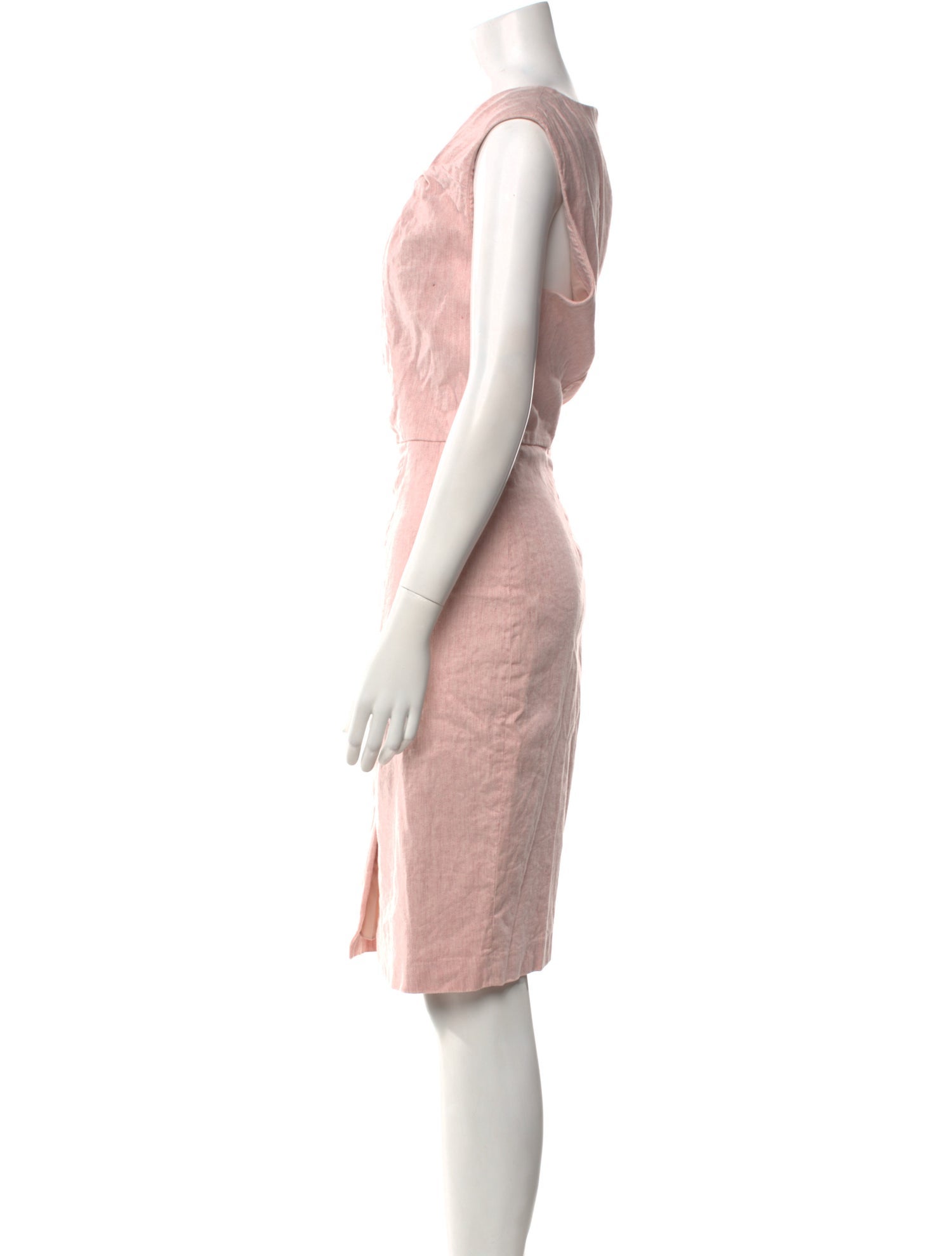 Tailored by Rebecca Taylor Cowl Neck Knee-Length Dress