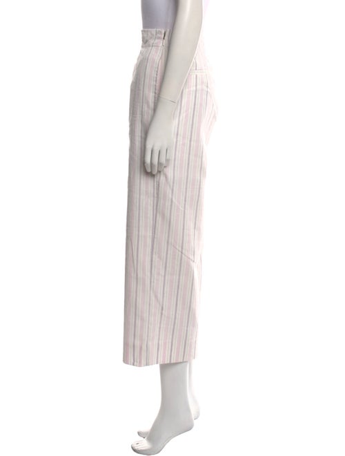 Tailored by Rebecca Taylor Striped Wide Leg Pants