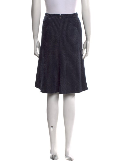 Tailored by Rebecca Taylor Striped Knee-Length Skirt