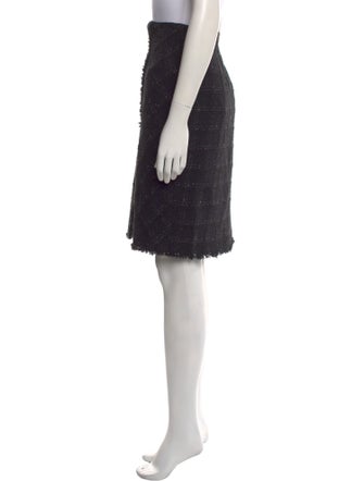 Tailored by Rebecca Taylor Plaid Print Knee-Length Skirt