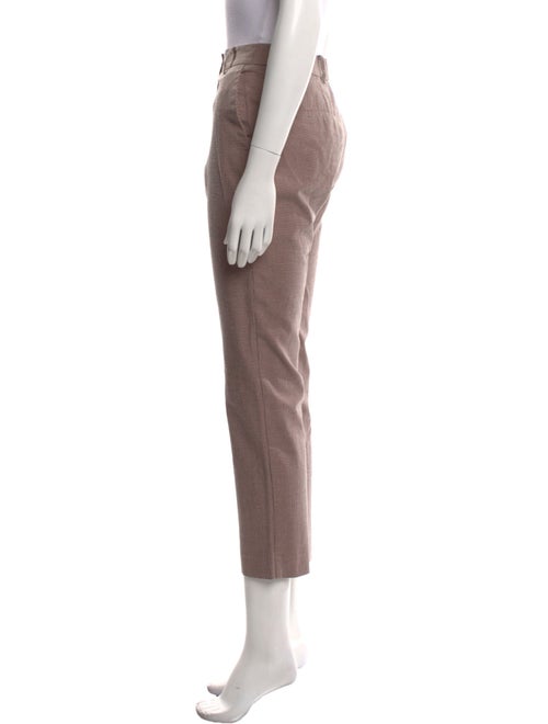 Tailored by Rebecca Taylor Plaid Print Straight Leg Pants