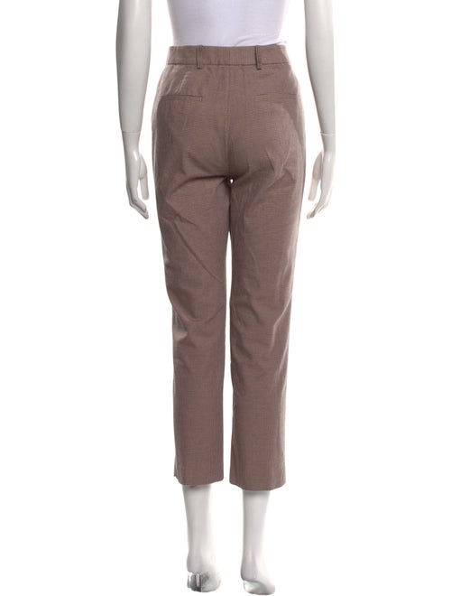 Tailored by Rebecca Taylor Plaid Print Straight Leg Pants