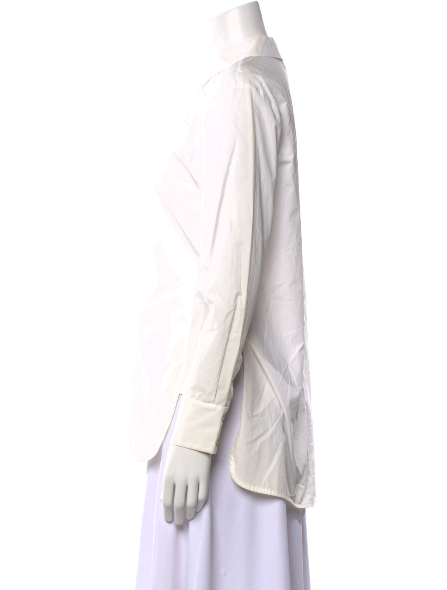 Tailored by Rebecca Taylor Long Sleeve Button-Up Top w/ Tags