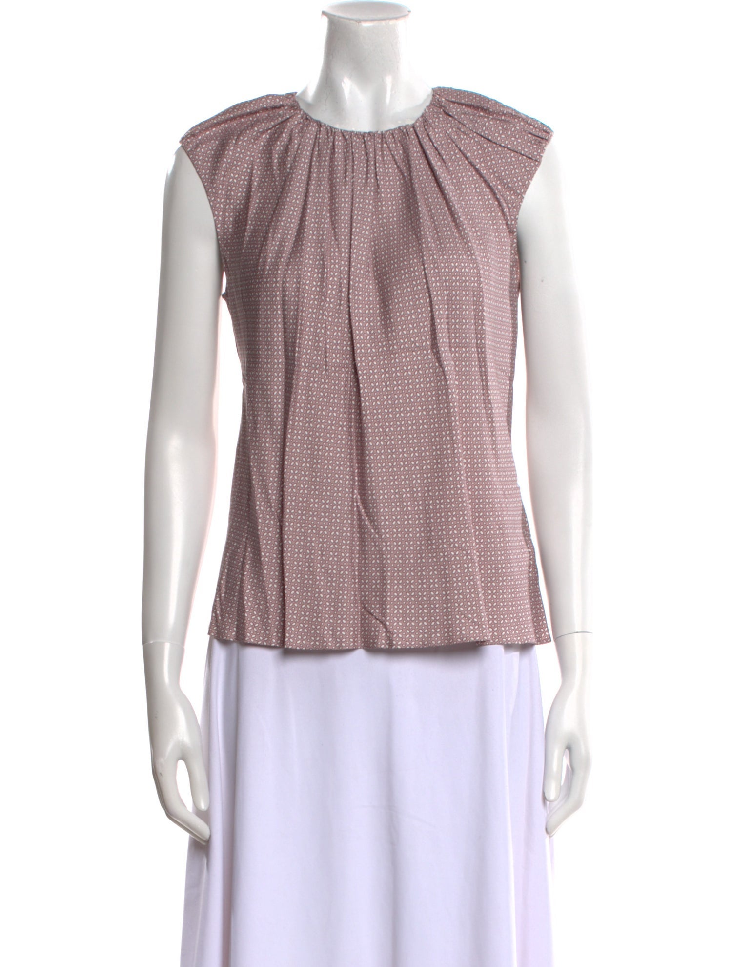 Tailored by Rebecca Taylor Crew Neck Sleeveless Top w/ Tags