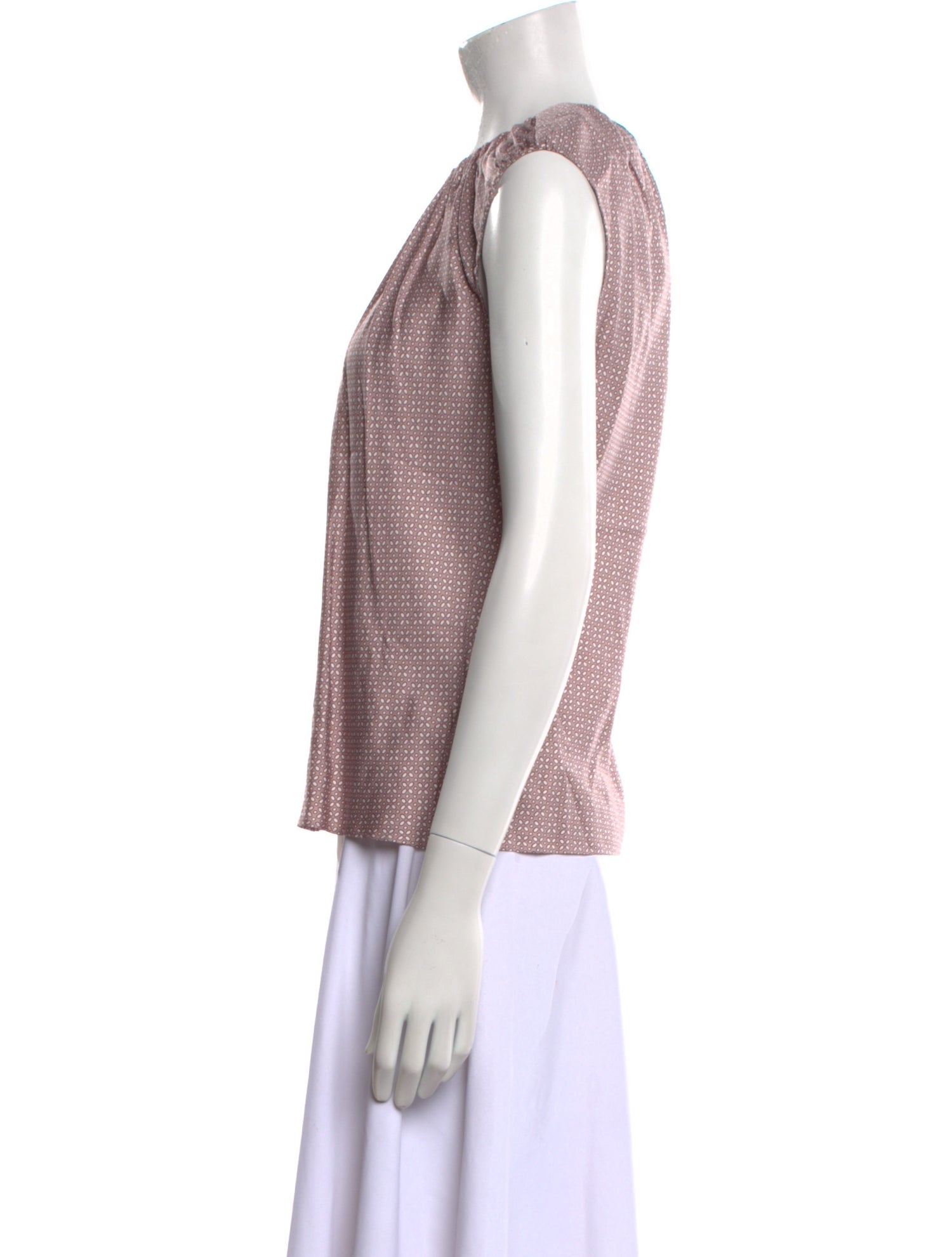 Tailored by Rebecca Taylor Crew Neck Sleeveless Top w/ Tags