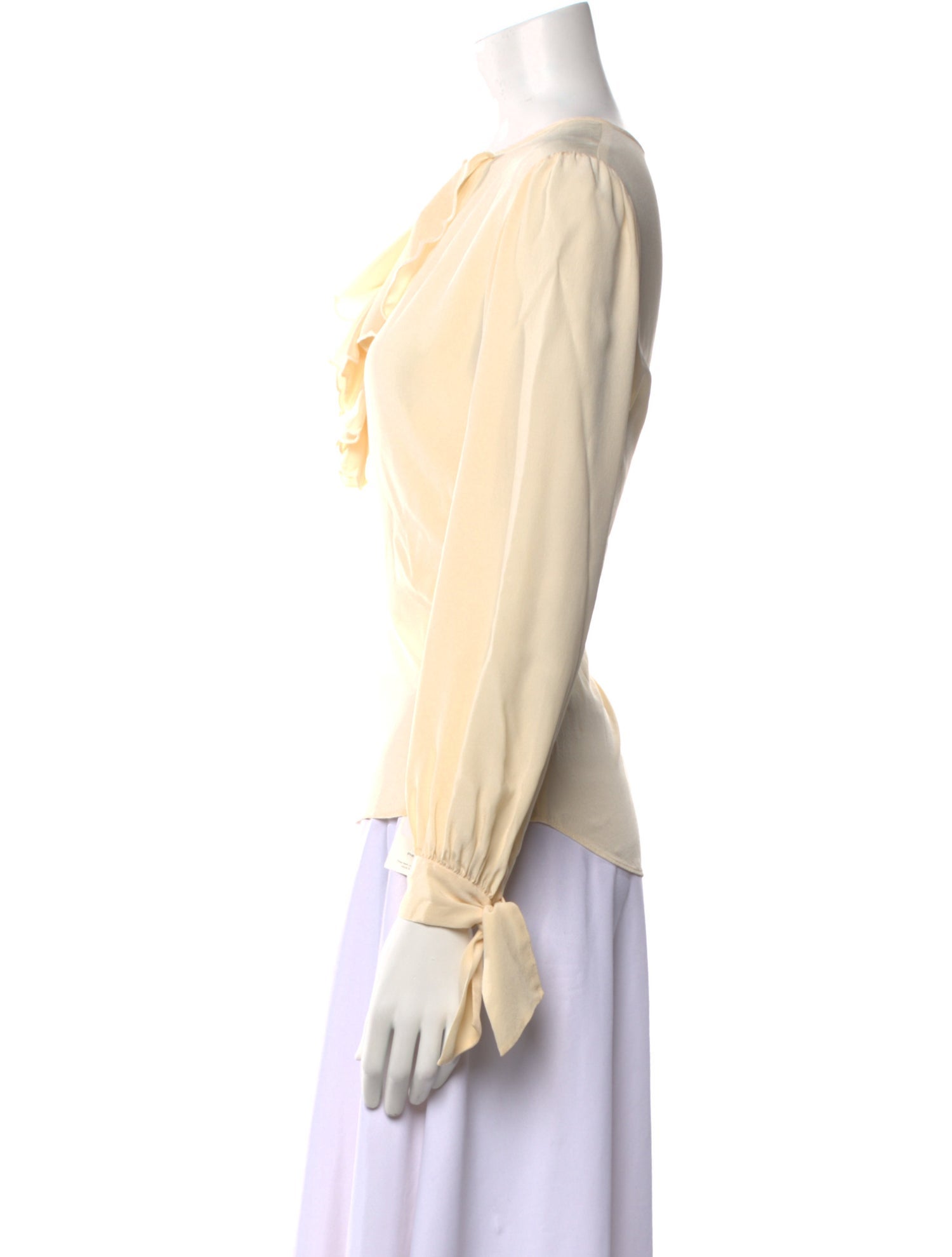 Tailored by Rebecca Taylor Silk Crew Neck Blouse w/ Tags