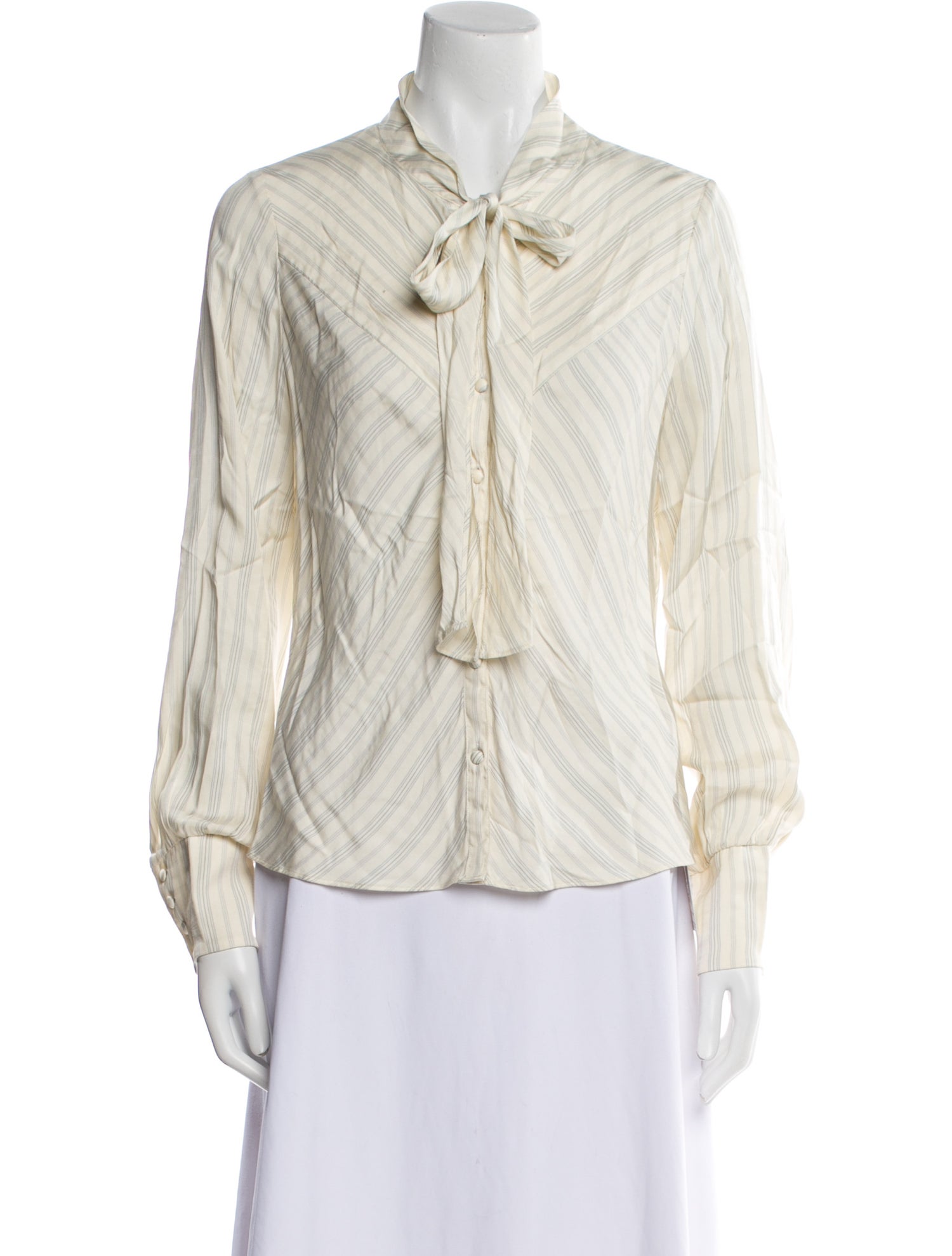 Tailored by Rebecca Taylor Long Sleeve Button-Up Top w/ Tags