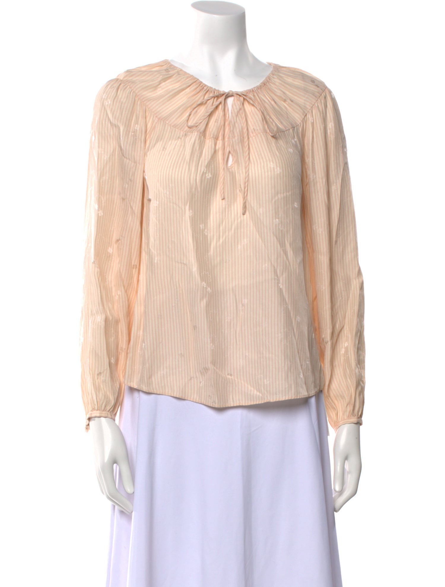 Tailored by Rebecca Taylor Silk Scoop Neck Blouse w/ Tags